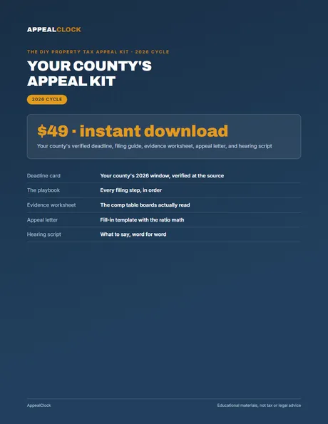 County appeal kit — cover